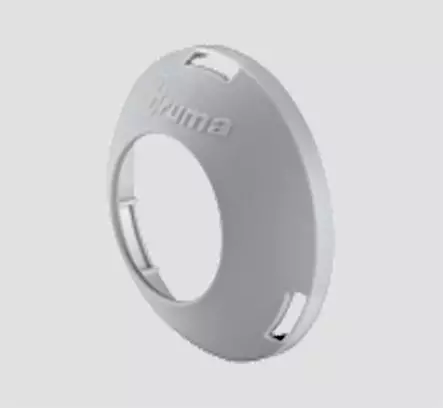 Päätesuuttimen supistuskansi BL 30mm ulostuloaukolla, harmaa - Ilmakeskuslämmityksen asennustarvikkeet - 40101-02 - 1