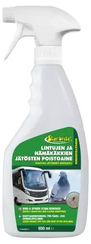 Star brite Lintujen & hämähäkkien jätösten poistaja 650ml - Teho- ja liuotinpesuaineet - 75122 - 1