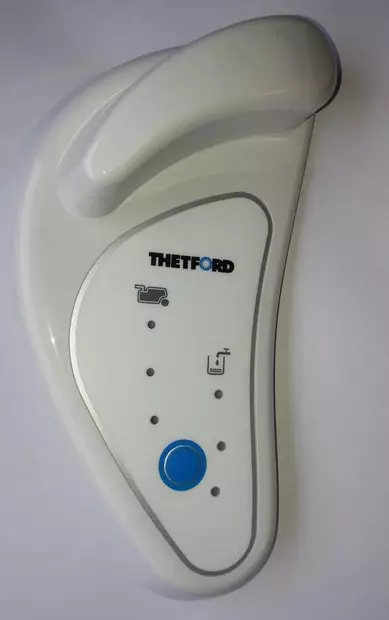 Thetford ohjauspaneeli C402X MK2, valkoinen - Kaikki Thetford kasettivessojen varaosat - 5181162 - 1