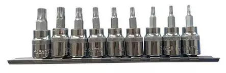 Turvatorx-sarja 9-osaa TS10-50 3/8" - Hylsysarjat - 291-XL22031402 - 1