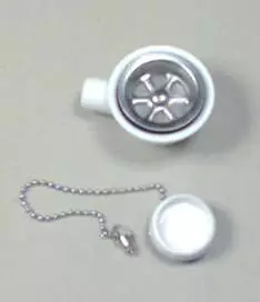 Viemäriliitos 90-ast+tulppa,18mm - Muut vesijärjestelmän osat - 5611610002 - 1