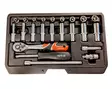 Hylsysarja 1/4" 23-osaa Yato - Hylsysarjat - Y-3212 - 5