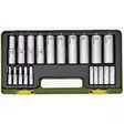 Hylsysarja 1/4" ja 1/2" 20-osaa pitkät - Hylsysarjat - 23292 - 1