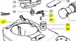 Ilmaussarja C250/C260 - Kaikki Thetford kasettivessojen varaosat - 50732 - 1