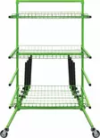 JBM huoltokärry / puskuriteline 1220x1330x1900mm - Työkaluvaunut ilman työkaluja - 50-54962 - 1