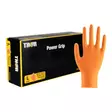 Kertakäyttökäsine Thor Power Grip nitriili L oranssi - Nitriilikäsineet - 107322 - 1