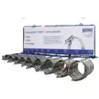 Kierukkasidelajitelma 8-80 mm yht. 100 kpl - Kiristimet, letkusiteet ja putkenpitimet - 066-T100-72 - 1