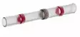 KUTISTELIITIN PUNAINEN TINALLA 0,5-1,5MM² -10KPL - Kutisteliittimet - 1569-20022 - 1
