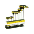 L-kahva ruuvimeisselisarja 10-osaa torx - Ruuvitaltat - 22652 - 1