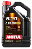 MOTUL 8100 X-CLEAN GEN2 5W-40 5L - Moottoriöljyt - MOT109762 - 1