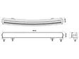 Optibeam Super Captain Dual 800 Curved lisävalopaneeli - LED-lisävalot - 1605-NS2102 - 8