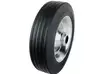 Pelkkä pyörä peltivanne Umpikumipyörä 255 X 80mm - Nokkapyörät ja kiinnikkeet - 1860512 - 1