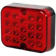 Sumuvalo 100 X 80 X 28 mm Takasumuvalo LED 12V - Peräkärryn peruutus- ja takasumuvalot - 0900832 - 1
