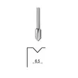 V-ura jysinterä 6.5 mm - Micromot poraus- ja jyrsintäterät - 29032 - 2