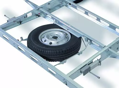 AL-KO Varapyöräteline AMC Vagga Varapyöräteline matkailuautoon - Asuntoauton ja -vaunun koriosat - 614272 - 1