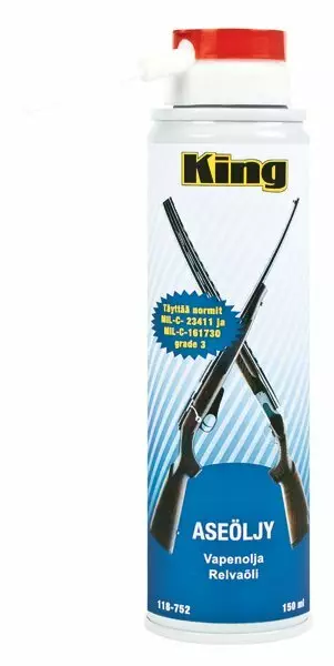 Aseöljy 150ml King - Muut apu- ja korjausaineet - 118-752 - 1