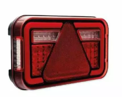 Aspöck Led Multiled IV 5-napainen rekisterikilven valolla oikea - Peräkärryn takavalot - 0900932 - 1