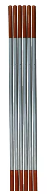 Aurauskeppi 6 kpl paksuus 8 mm 150 cm lasikuitu - Lumen ja jään poisto - 913-AK2 - 1