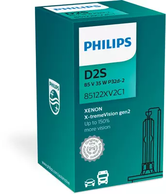 Autolamppu Philips 85V 35W D2S XV +150% GEN2 - Auton polttimot - 100-D2SXV2 - 1