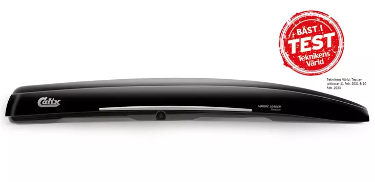 Suksiboksi Calix Nordic Loader kiiltävä musta 430 L - Suksiboksit ja kuljetuslaatikot - 1-NLP-GB-QG2 - 1