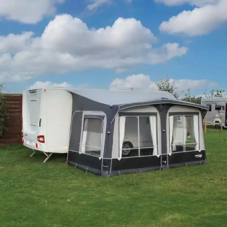 Camptech etuteltta Dolomit Air, mitat (LxKxS) 400 x 255 x 240 cm - Teltat asuntovaunuun ja asuntoautoon - 076102 - 1
