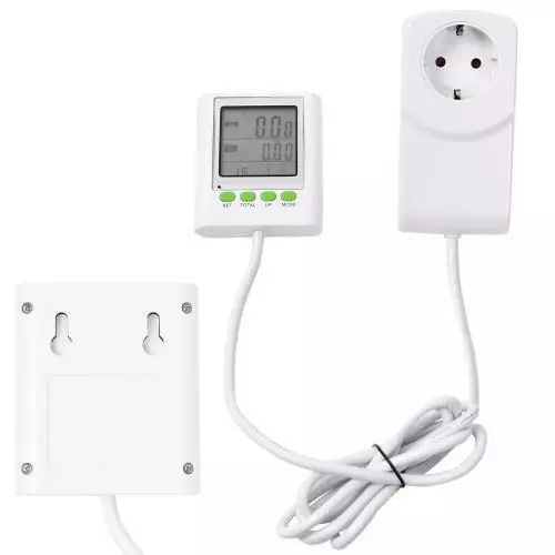 Energiankulutusmittari 1,5m Johdollisella Näytöllä Axxel Sisäkäyttöön - Kodin elektroniikka - 8052 - 1