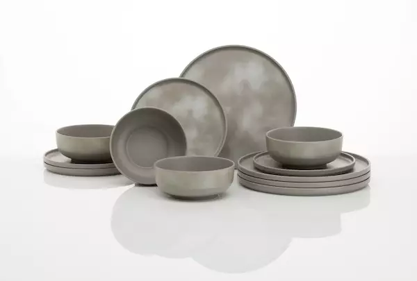 Flamefield melamiiniastiasto Pebble Sky, 12 osaa - Melamiiniastiastot ja aterimet - PB0112 - 1