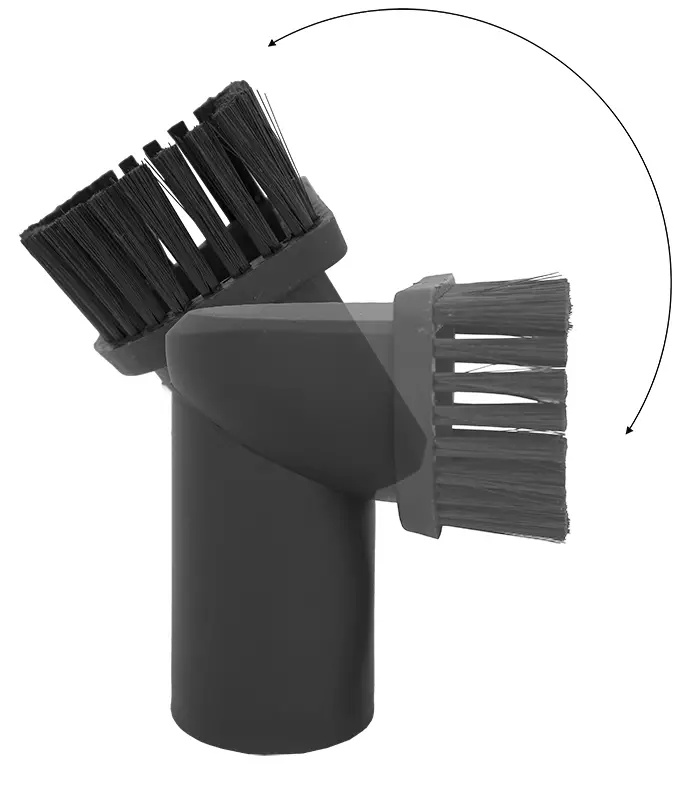 Harjasuulake MK118/MK220 pyöreä Clen - Clen imuriputket ja suulakkeet - CLT39642 - 1