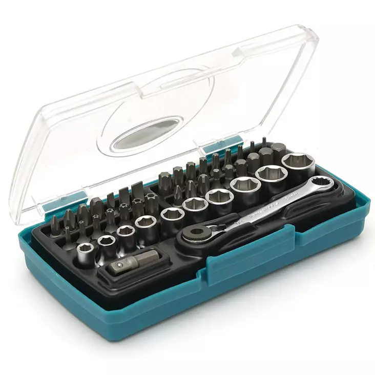 Hylsysarja 1/4" 44-os kamasa - Hylsysarjat - K7102 - 1