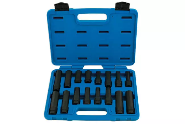 Hylsysarja Lukkomuttereille Laser - Vannehylsyt ja momenttisauvat - 258-5982 - 1