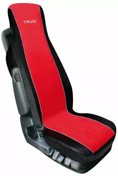 Istuinsuoja Kuorma-autoon 1kpl Musta/Punainen - Istuinpäälliset - 925-98002 - 1