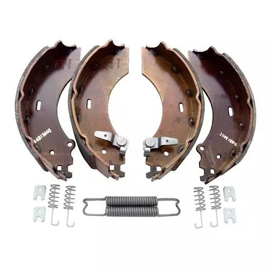 Jarrukenkäsarja AL-KO 2361 Automaatti 4 kenkää ja jouset 2361 - Jarrukenkäsarjat peräkärryyn - 1730332 - 1