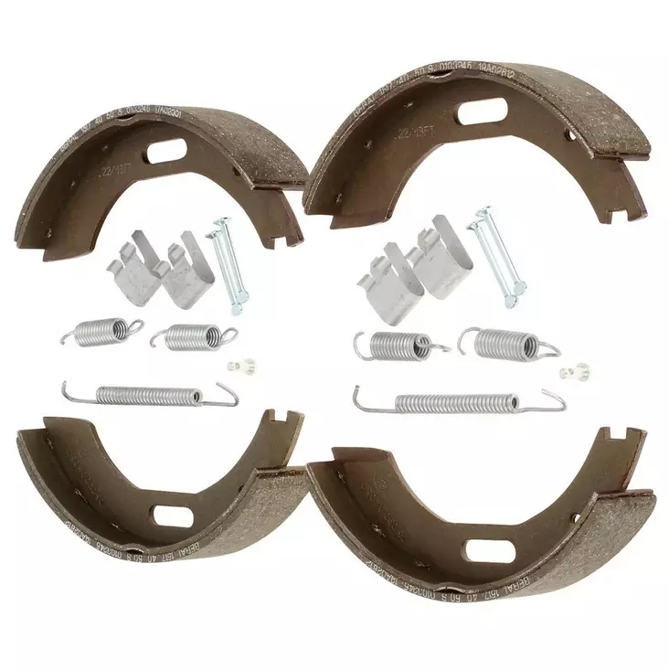 Jarrukenkäsarja BPW 200 X 50 mm alkuperäinen BPW 2005-7 - Jarrukenkäsarjat peräkärryyn - 4018192 - 1