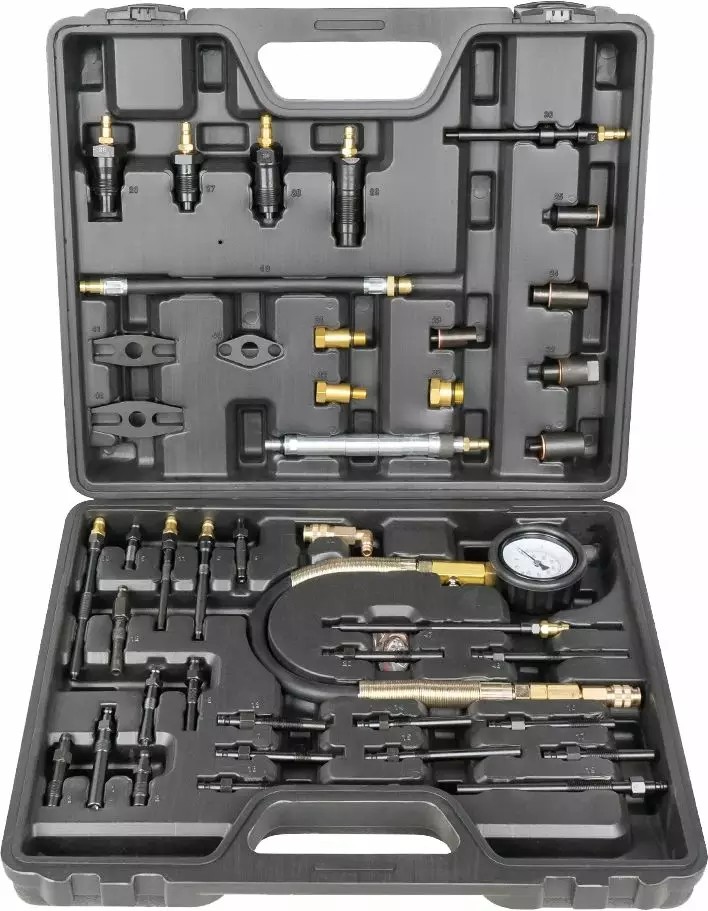 JBM puristuspainemittarisarja bensa/diesel 0-48bar - Diagnostiikka ja testerit - 50-54312 - 1