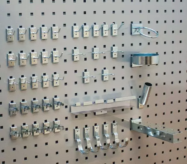 Kannatinsarja reikälevyyn 45-osaa - Kannattimet reikälevyyn - 268-835102 - 1