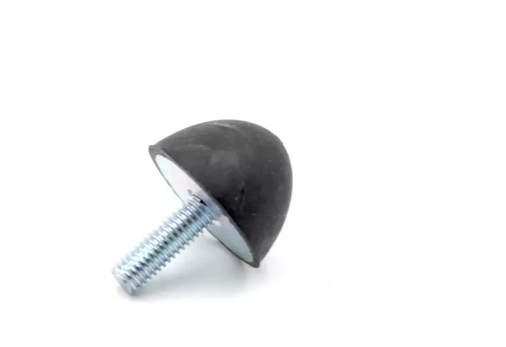 KARTIOPUSKIN Ø 25/16 x M6/1, SBR 55 °shA (64) - Peräkärryn iskunvaimentimet - 1021652 - 1