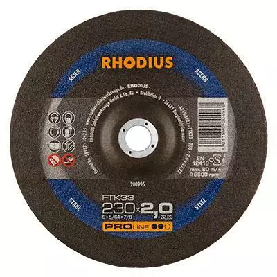 Katkaisulaikka FTK33 PRO230X2,0X22,2 - Katkaisulaikat - 283-60-33K2302 - 1