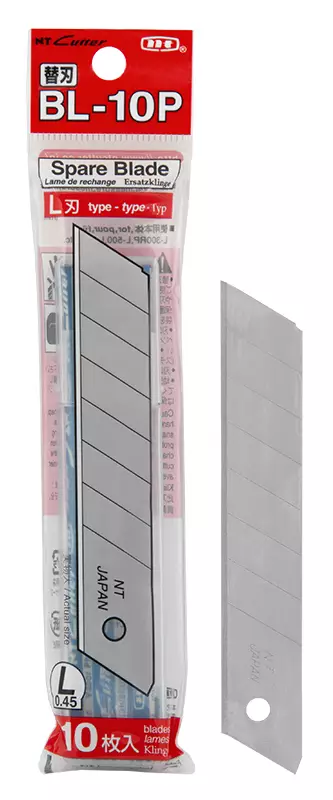 Katkoteräveitsen Varaterät 18mm 10kpl - Puukot, veitset ja kaapimet - NT640122 - 1