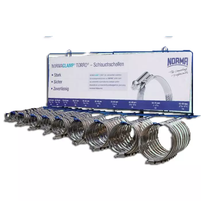 Kierukkasidelajitelma 8-80 mm yht. 100 kpl - Kiristimet, letkusiteet ja putkenpitimet - 066-T100-72 - 1