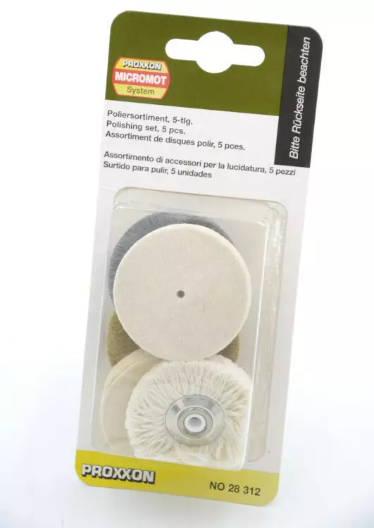 Kiillotuslaikat Proxxon - Proxxon timantti, kiillotus ja puhdistus - 28312 - 1
