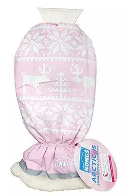 Kungs Kinnasraappa Pinkki Kuvioinnilla - Lumen ja jään poisto - 923-4562 - 1