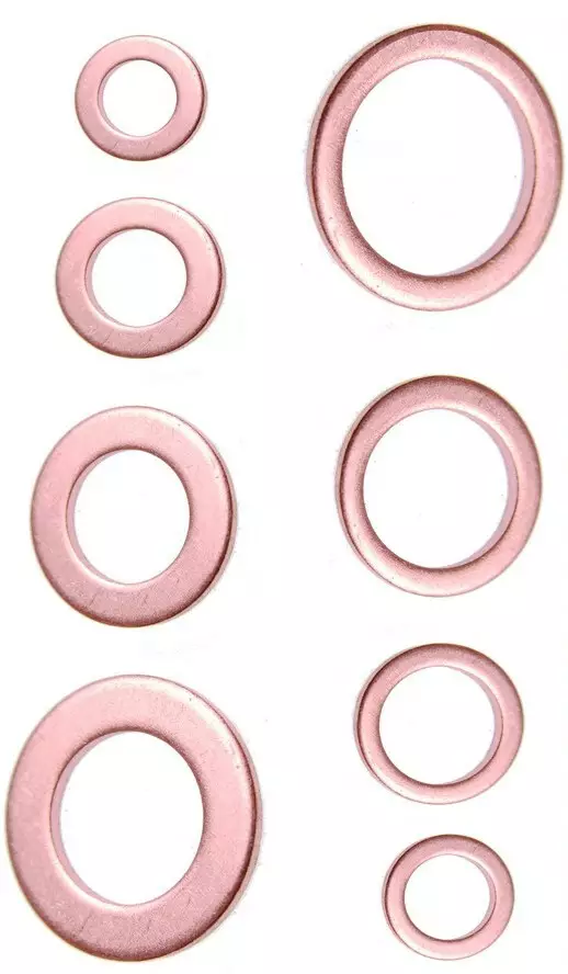 Kuparitiivistelajitelma 150 kpl BGS - Pientarvikevalikoimat - BGS8052 - 1