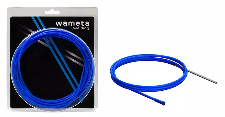 Langanohjain tefloni 0,6-0,9 mm 5 m 1 kpl Wameta - MIG/MAG-polttimet ja kulutusosat - WA63032 - 1