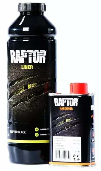 Lavapinnoite Musta Raptor 0,95 L U-POL - Lavapinnoitteet - 108-822 - 1