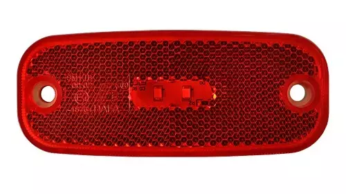 Led äärivalo 12v punainen pituus 111mm Punainen äärivalo kiinnitysväli 90mm - Äärivalot - 0900812 - 1