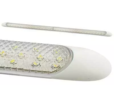 LED Sisävalo Kapea Kirkas 12V 600x25x10 mm Valkoinen - LED-sisävalot - 1614-10121-12 - 1