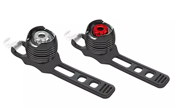 LED Valosarja Polkupyörään Eteen ja Taakse K27 - Taskulamput - 966-3192 - 1