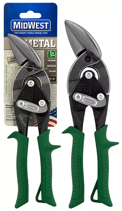 Levysakset Offset Oikea - Peltisakset - MW590702 - 1