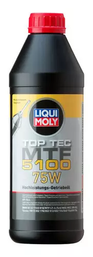 Liqui Moly Top Tec MTF 5100 75W 1L - Vaihteisto- ja peräöljyt - LQM20842 - 1