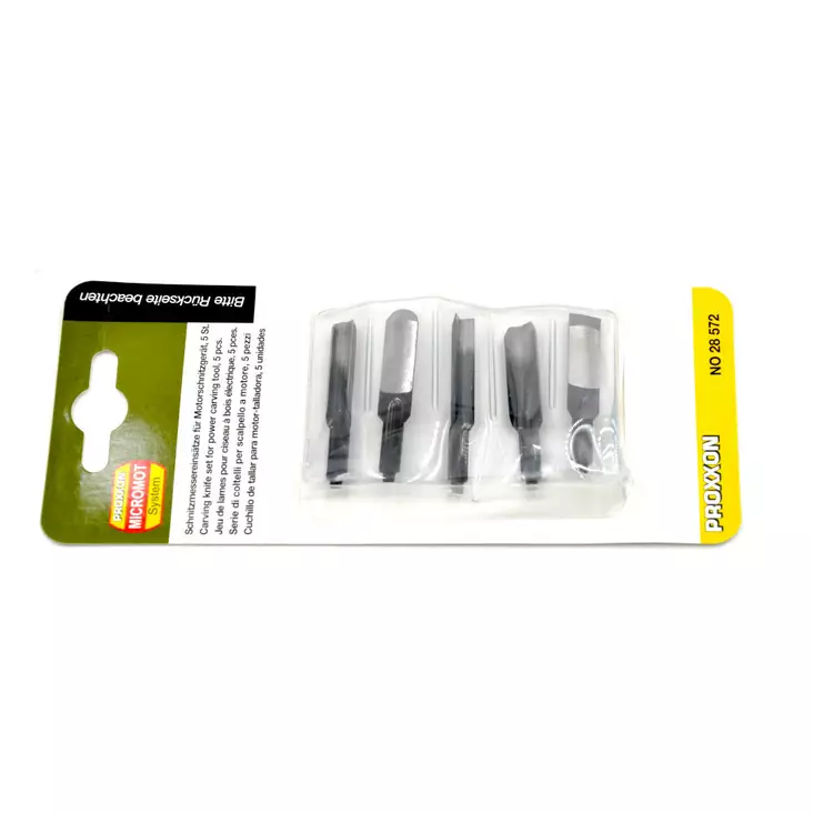 Lisätaltat MSG kaiverrustalttaan - Proxxon käsilaitteiden varusteet - 28572 - 1